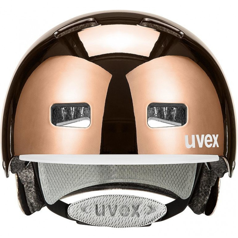 UVEX HLMT 5 Bike Pro fietshelm, bruin, 55-58