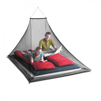 Sea to Summit Mosquito Pyramid Net Double klamboe voor twee personen, zwart