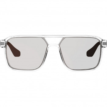 Leatt TheViz Pyrenees Polarized fietsbril, transparant/zilver