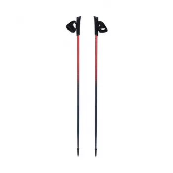 Viking Pro-Trainer nordic walking-stokken voor volwassenen, 115 cm, rood