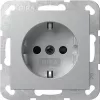 GIRA stopcontact 418326 Schuko SH SRK System 55 F Al