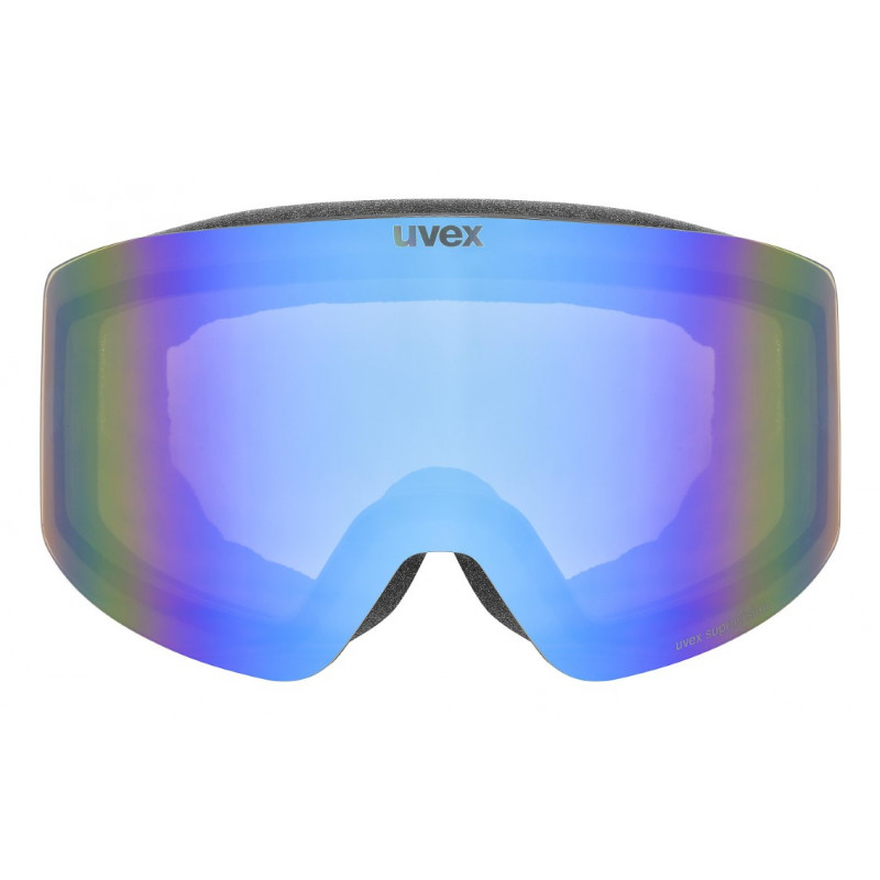 UVEX Provoqe FM skibril, zwart, blauw glas