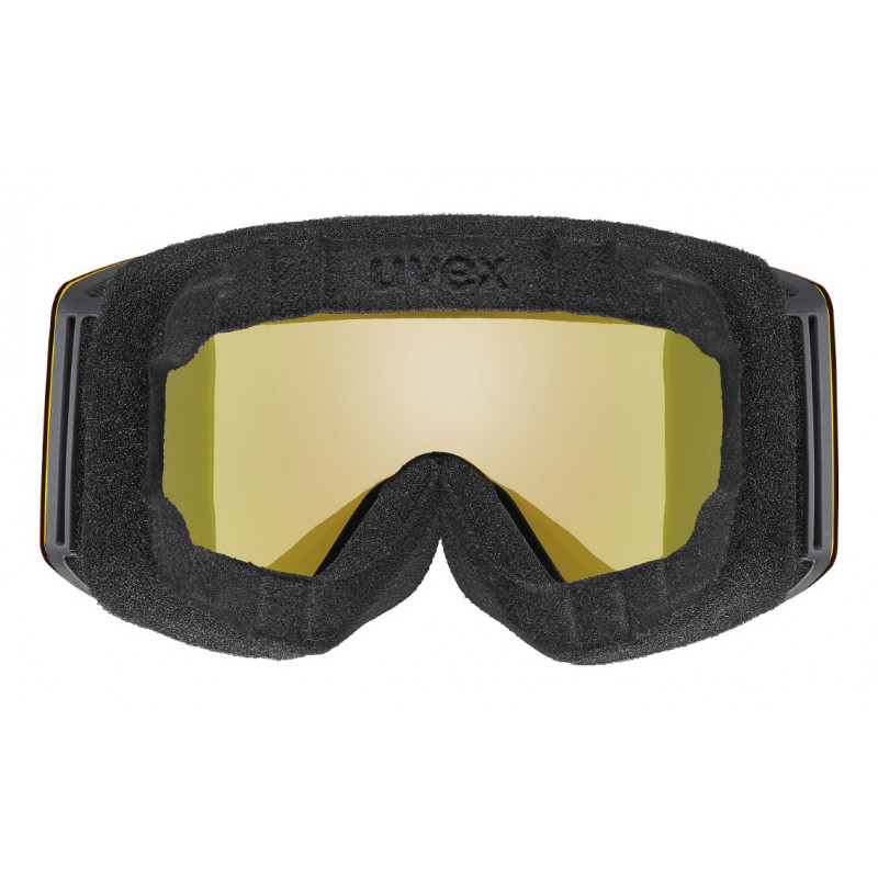 UVEX Provoqe FM skibril, zwart, blauw glas
