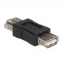 Akyga AK-AD-06 USB-A-adapter bus naar bus, USB 2.0, zwart