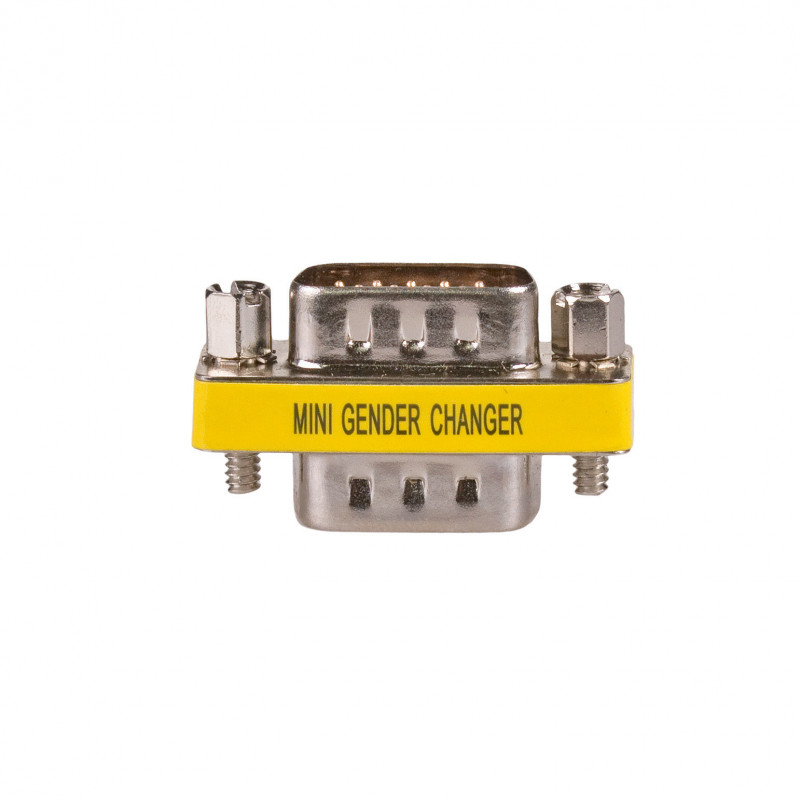 Akyga AK-AD-19 D-Sub 15-polig (M) naar D-Sub 15-polig (M) VGA-gender-changer, zilver