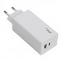 Wandlader Akyga AK-CH-20 100W USB-C USB-A PD GaN 5-20V / 1.5-5A wit