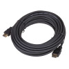 Akyga AK-HD-100A HDMI 1.4 High-Speed-kabel met Ethernet, 10 m, zwart
