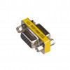 Akyga AK-AD-18 D-Sub 15-polig (F) naar D-Sub 15-polig (F) VGA-gender-changer, zilver