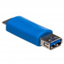 Akyga AK-AD-25 USB-A 3.0 (F) naar Micro USB-B 3.0 (M) OTG-adapter, blauw
