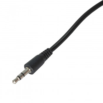 Akyga AK-AV-12 audiokabel 3,5 mm jack stekker naar stekker, 1,8 m, zwart