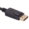 Akyga AK-AV-15 DisplayPort (stekker) naar Mini DisplayPort (stekker) kabel, 1,8 m, zwart