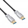 Akyga AK-HD-400L HDMI 2.1 actieve optische kabel (AOC), 48 Gbps, 8K@60Hz, 4K@120Hz, 40 m, zwart