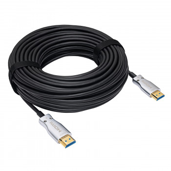 Akyga AK-HD-200L HDMI 2.1 actieve optische kabel (AOC), 48 Gbps, 8K@60Hz, 4K@120Hz, 20 m, zwart