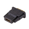 Akyga AK-AD-41 HDMI (v) naar DVI-D 24+1 (m) adapter, zwart