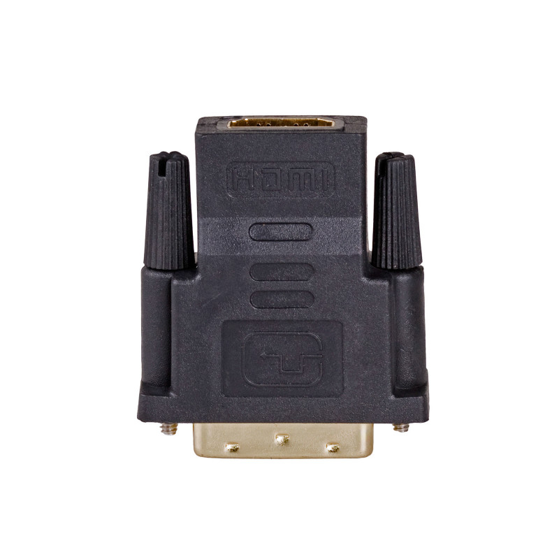 Akyga AK-AD-41 HDMI (v) naar DVI-D 24+1 (m) adapter, zwart