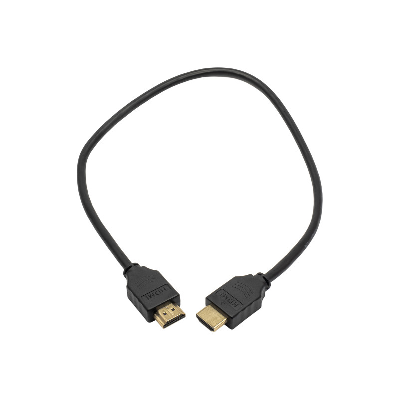 Akyga AK-HD-05A High-Speed-HDMI-kabel met Ethernet, HDMI 1.4, 0,5 m, zwart
