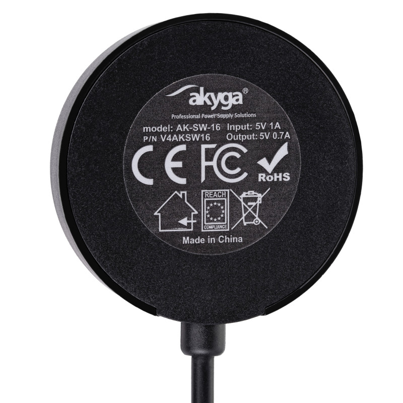 Akyga AK-SW-16 oplaadkabel voor Xiaomi Amazfit Stratos 3, USB, 1 m