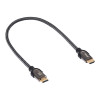 Akyga AK-HD-05S HDMI 2.1 afgeschermde kabel, 48 Gbps, 8K@60Hz, 4K@120Hz, 0,5 m, zwart