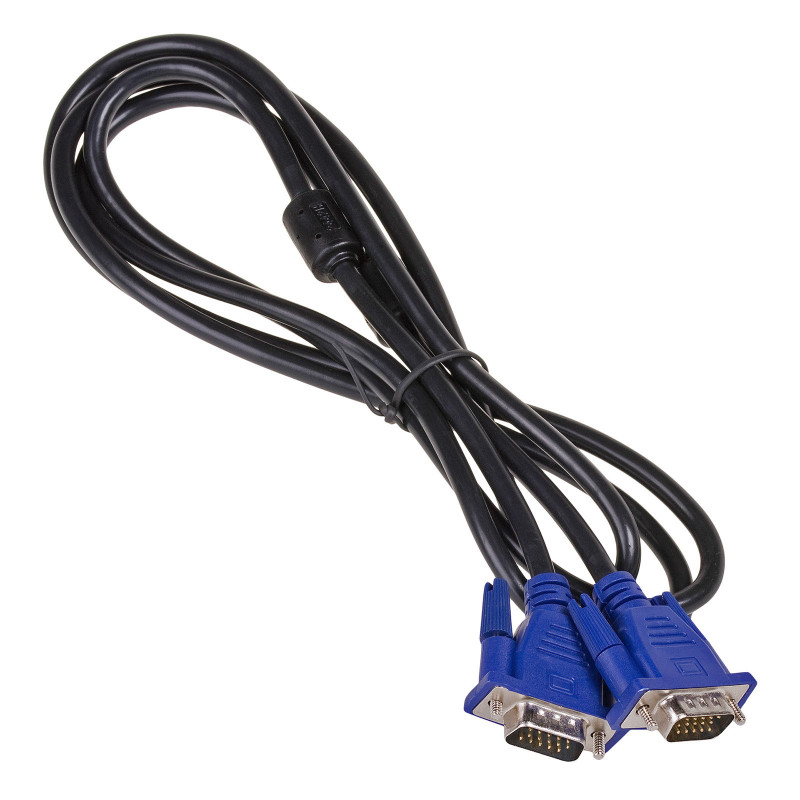 Akyga AK-AV-14 VGA (m) naar VGA (m) kabel, D-Sub 15-polig, 5 m, zwart