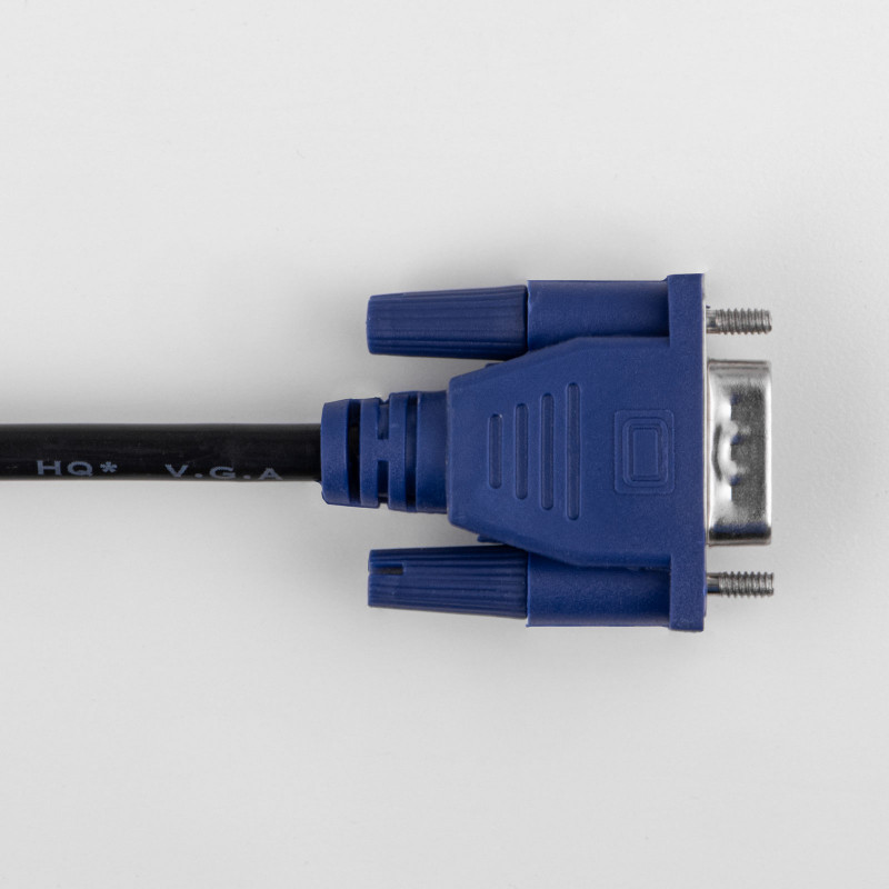 Akyga AK-AV-14 VGA (m) naar VGA (m) kabel, D-Sub 15-polig, 5 m, zwart