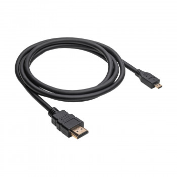 Akyga AK-HD-15R HDMI-naar-micro-HDMI-kabel v1.4, 1,5 m, zwart