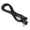Akyga AK-NB-10A netkabel CEE 7/7 naar IEC C5, CCA 3x0,5 mm², 3 m, zwart