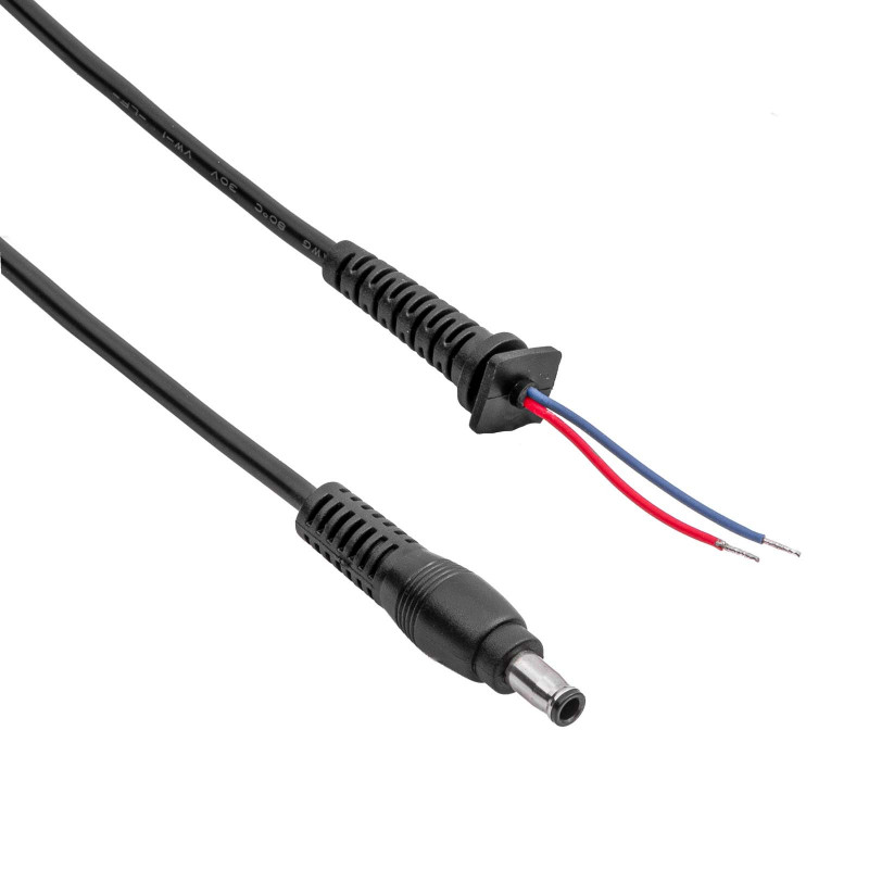Akyga AK-SC-41 DC-servicekabel voor notebookvoeding 5,5 x 3,0 mm + pin, 90 W, 1,2 m