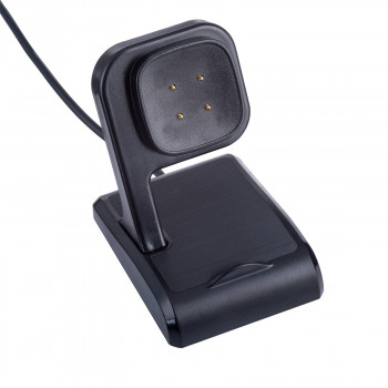 Akyga AK-SW-26 magnetische oplaadstandaard voor Fitbit Versa 3 / Sense, USB-A, 1 m