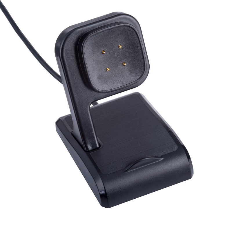 Akyga AK-SW-26 magnetische oplaadstandaard voor Fitbit Versa 3 / Sense, USB-A, 1 m