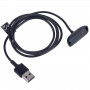 Akyga AK-SW-31 oplaadkabel voor Fitbit Inspire 2 / ACE 3, USB-A, 1 m