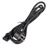 Akyga AK-PC-01A netkabel CEE 7/7 (Schuko) naar IEC C13, CCA 3 x 0,5 mm², 1,5 m, zwart