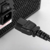 Akyga AK-PC-01A netkabel CEE 7/7 (Schuko) naar IEC C13, CCA 3 x 0,5 mm², 1,5 m, zwart