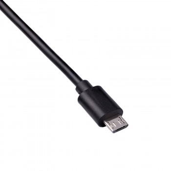 Akyga AK-USB-01 USB 2.0-kabel USB-A (M) naar Micro USB-B (M), 1,8 m, zwart