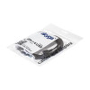 Akyga AK-USB-01 USB 2.0-kabel USB-A (M) naar Micro USB-B (M), 1,8 m, zwart