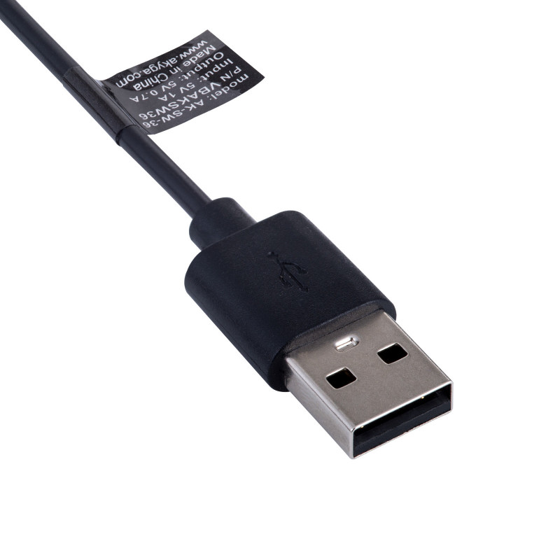 Akyga AK-SW-36 oplaadkabel voor Xiaomi Mi Watch Lite / Redmi Watch, USB-A, 1 m