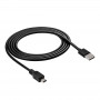 Akyga AK-USB-03 USB 2.0-kabel USB-A (M) naar Mini-USB-B 5-pin (M), 1,8 m, zwart