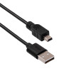 Akyga AK-USB-03 USB 2.0-kabel USB-A (M) naar Mini-USB-B 5-pin (M), 1,8 m, zwart