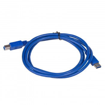 Akyga AK-USB-09 USB 3.0-printerkabel USB-A (M) naar USB-B (M), 1,8 m, zwart