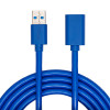 Akyga AK-USB-10 USB 3.0-verlengkabel USB-A stekker naar bus, 1,8 m, zwart