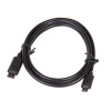 Akyga AK-USB-16 USB 2.0-kabel Micro USB-B (M) naar USB-C (M), 1 m, zwart