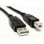 Akyga AK-USB-18 USB 2.0-printerkabel USB-A (M) naar USB-B (M), 5 m, zwart