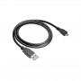 Akyga AK-USB-21 USB 2.0-kabel USB-A (M) naar Micro USB-B (M), 1 m, zwart