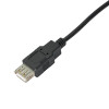Akyga AK-USB-19 USB 2.0-verlengkabel USB-A (M) naar USB-A (F), 3 m, zwart