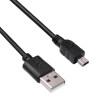 Akyga AK-USB-22 USB 2.0-kabel USB-A (M) naar Mini USB-B 5-pin (M), 1 m, zwart