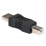 Akyga AK-AD-29 USB-A (M) naar USB-B (M) adapter, zwart