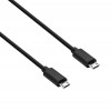 Akyga AK-USB-17 USB 2.0-kabel Micro USB-B (M) naar Micro USB-B (M), 0,6 m, zwart