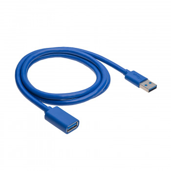 Akyga AK-USB-28 USB 3.0-verlengkabel USB-A (M) naar USB-A (F), 1 m, zwart