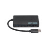 Akyga AK-AD-52 actieve USB-C-hub, USB-C (M) naar 4x USB-A (F), USB 3.1, 20 cm