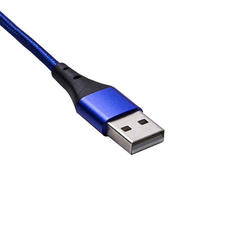 Akyga AK-USB-42 USB-A naar USB-C magnetische kabel, USB 2.0, 1 m