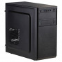 Akyga AK17BK Micro-ATX-towerbehuizing, 2x USB 3.0, zonder voeding, zwart